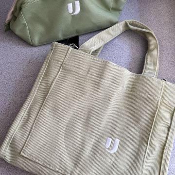 Tote bags with custom monogram