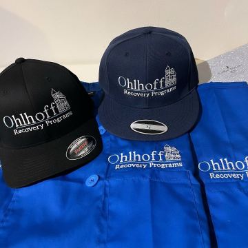 Ohlhoff Recovery Programs caps and shirts