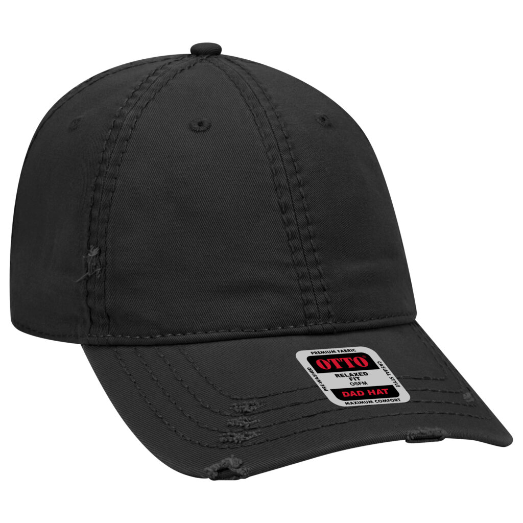 6 Panel Low Profile Dad Hat – Cotton (104-1018)