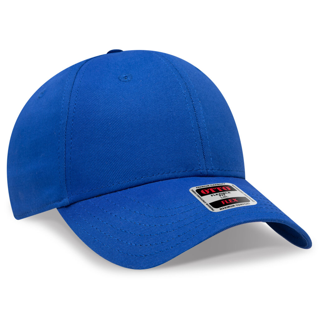 Flex-Fit Fitted 6 Panel Low Profile Baseball Cap – Superior Cotton Twill (11-1167)
