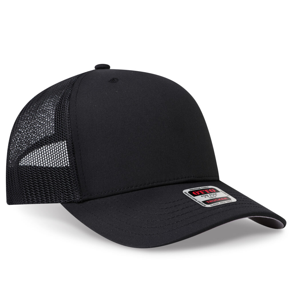 Seamless 6 Panel Mid Profile Mesh Back Trucker Hat