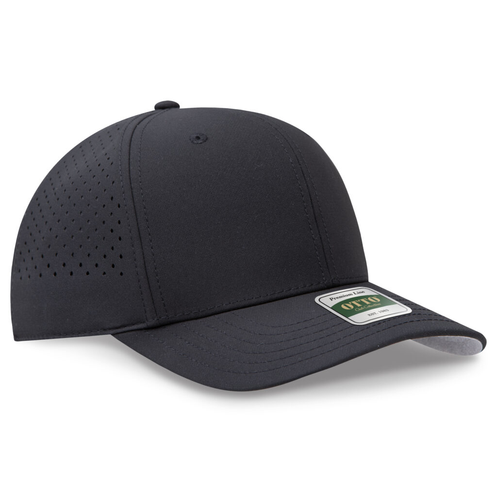 COMFY FIT® Club Collection 6 Panel Pro Style Perforated Cap – Polyester Twill (117)
