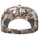 Camouflage 5 Panel Mid Profile Baseball Cap