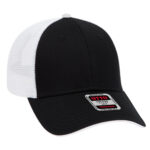 6 Panel Low Profile Mesh Back Trucker Hat – Cotton Twill (122-945)