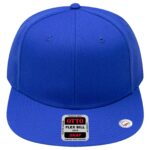 Snapback 6 Panel Pro Style Snapback Hat – Wool Blend (125-978)