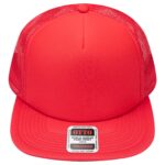 Snapback 5 Panel High Crown Mesh Back Trucker Snapback Hat