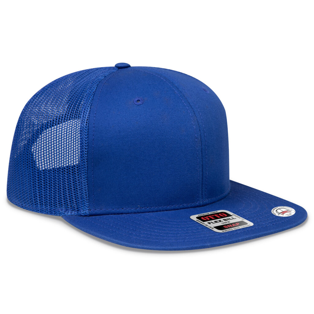 Snapback 6 Panel Pro Style Mesh Back Trucker Snapback Hat