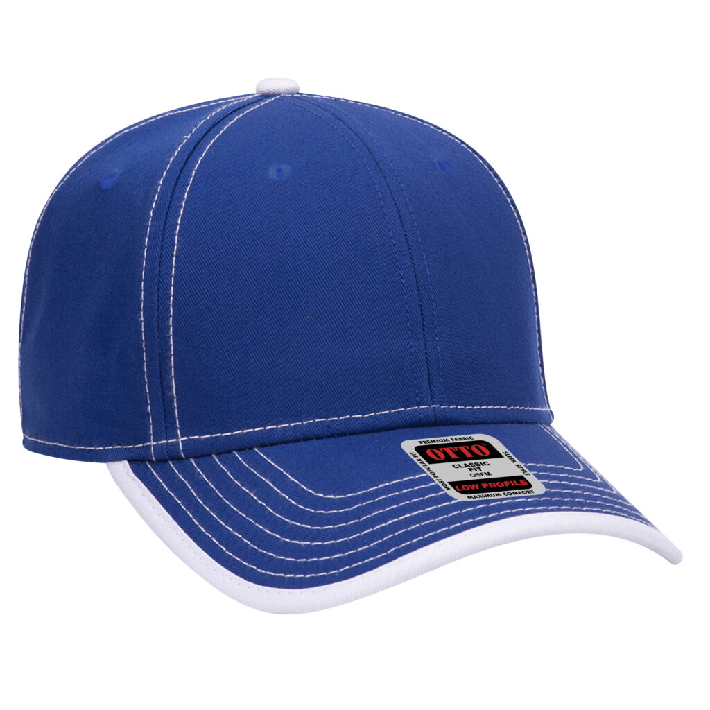 6 Panel Low Profile Baseball Cap – Cotton (147-1071)