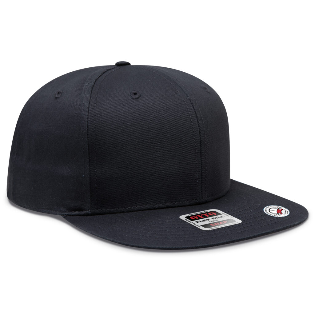 Snapback 6 Panel Pro Style Snapback Hat – Cotton Twill (148-1197)