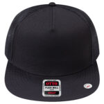 Snapback 5 Panel Pro Style Mesh Back Trucker Snapback Hat – Cotton Twill (154-1174)