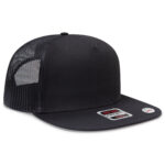 Snapback 5 Panel Pro Style Mesh Back Trucker Snapback Hat – Cotton Twill (154-1174)