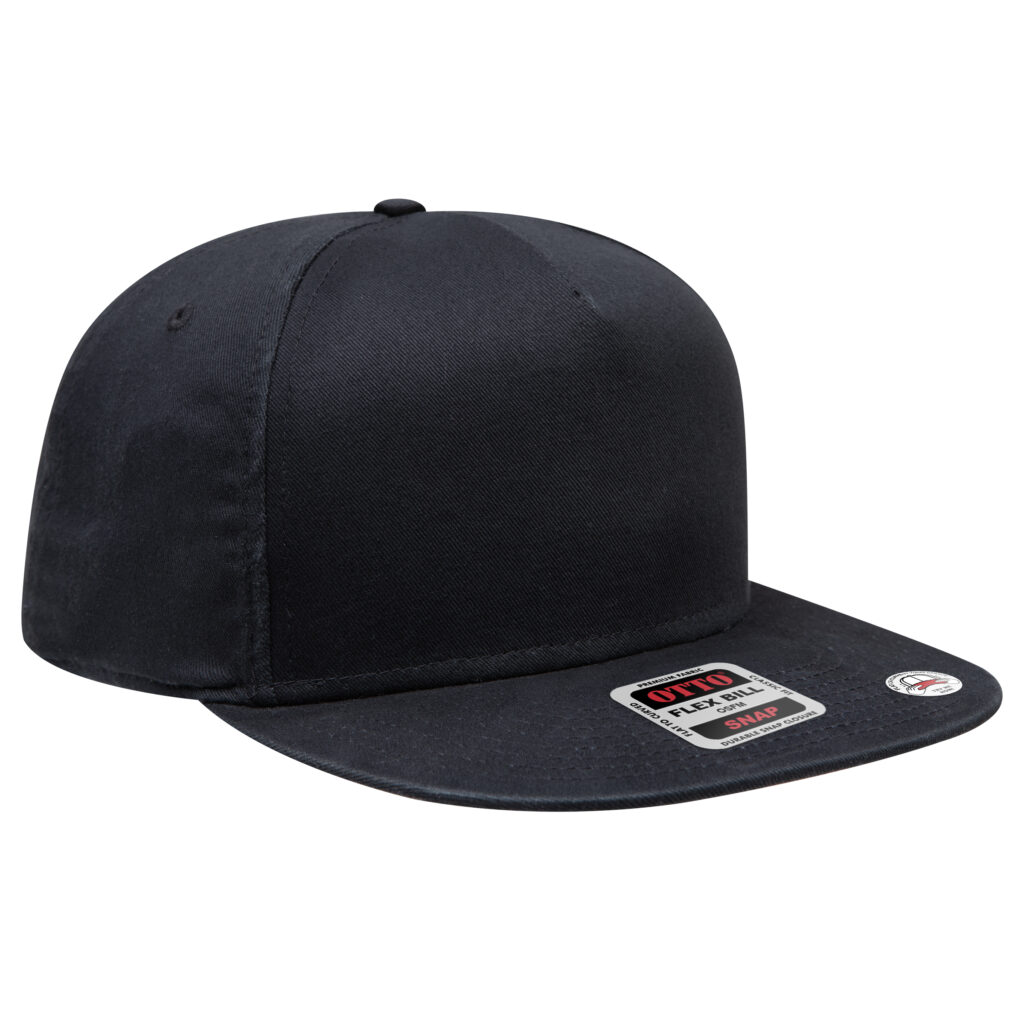 Snapback 5 Panel Pro Style Snapback Hat – Cotton Twill (167-1198)