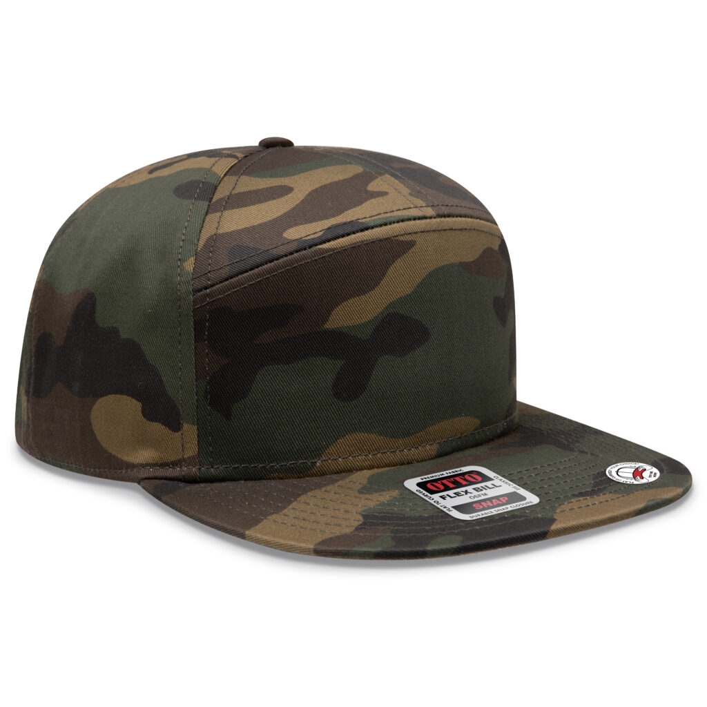 Snapback 7 Panel Pro Style Snapback Hat