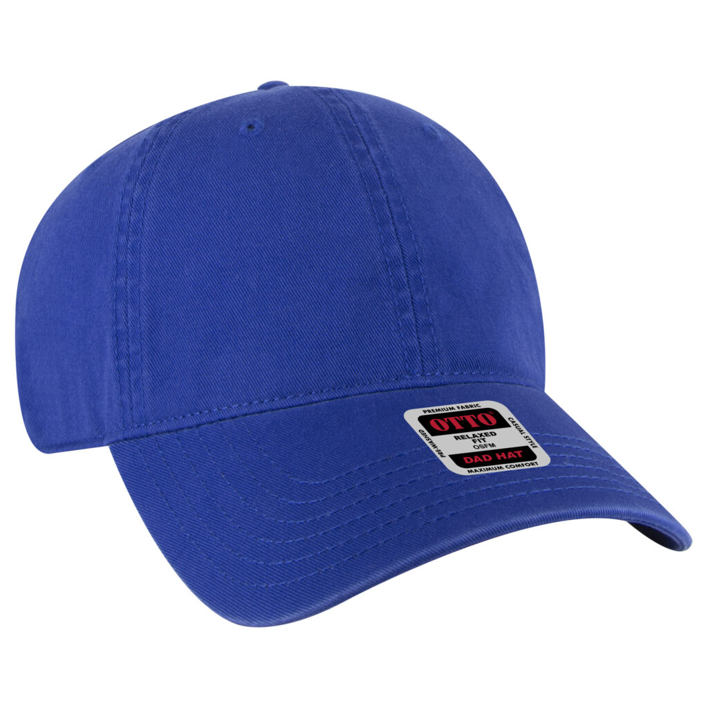 6 Panel Low Profile Dad Hat – Garment-Washed Cotton (18-1322)