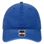 6 Panel Low Profile Dad Hat – Garment-Washed Cotton (18-202)