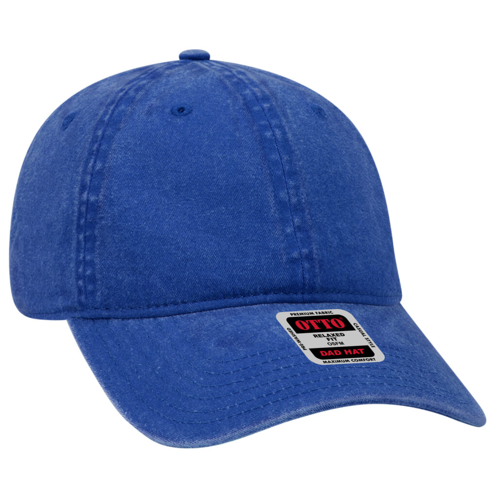 6 Panel Low Profile Dad Hat – Garment-Washed Cotton (18-202)