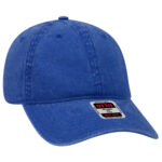 6 Panel Low Profile Dad Hat – Garment-Washed Cotton (18-202)