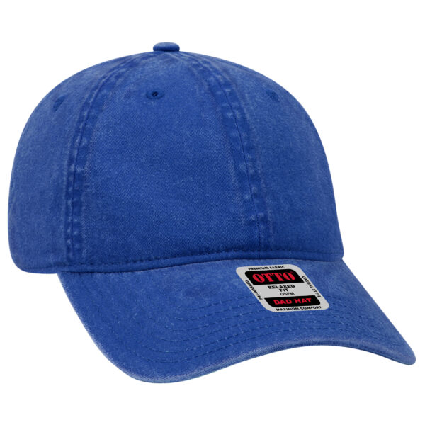 6 Panel Low Profile Dad Hat – Garment-Washed Cotton (18-202)
