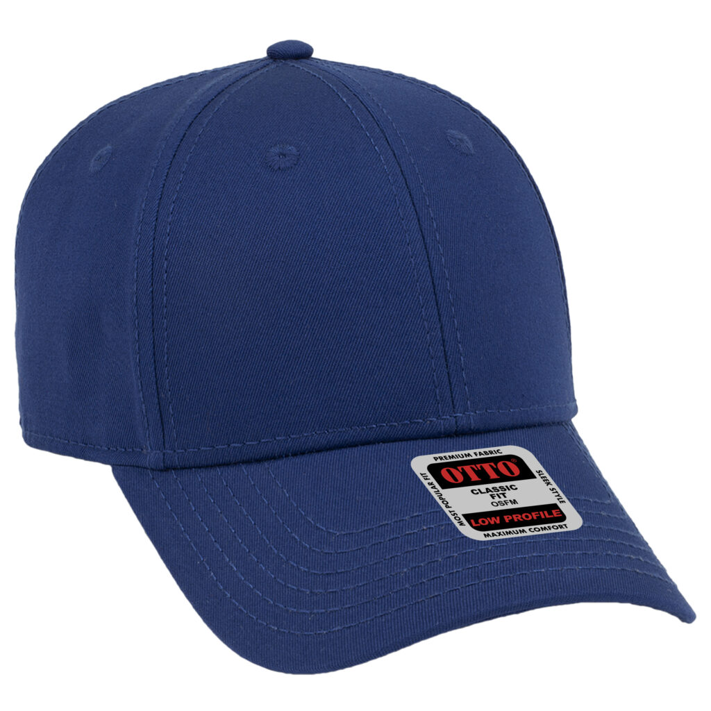6 Panel Low Profile Baseball Cap – Cotton (19-1203)
