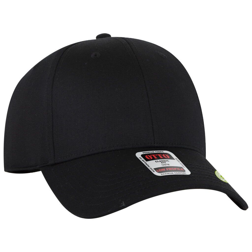6 Panel Low Profile Baseball Cap – Cotton Twill (19-6)