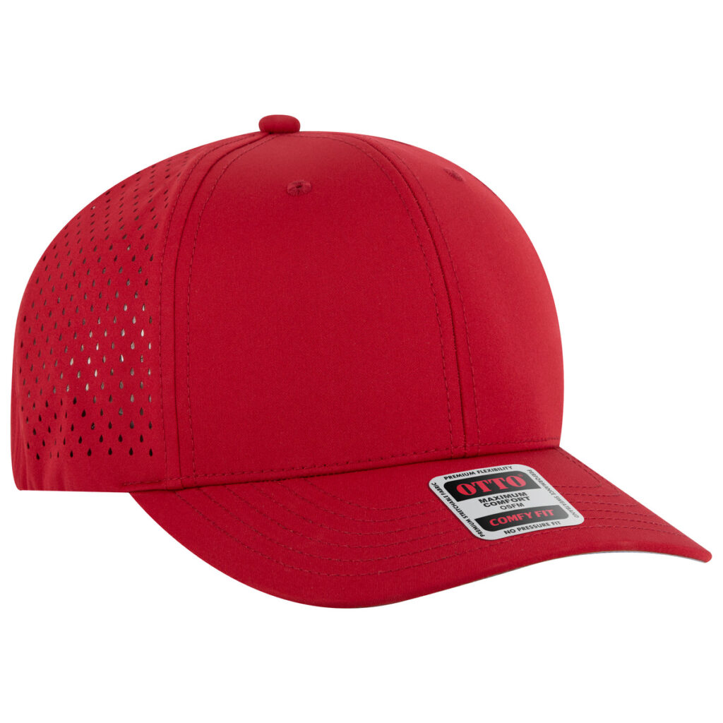 COMFY FIT® 6 Panel Mid Profile Baseball Cap – Polyester Twill (27-3)