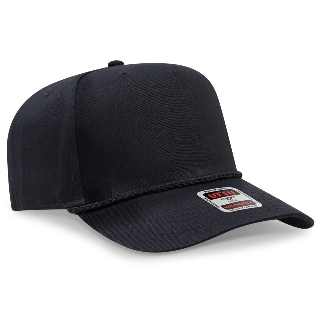 5 Panel Mid Profile Baseball Cap – Superior Cotton Twill (31-2)