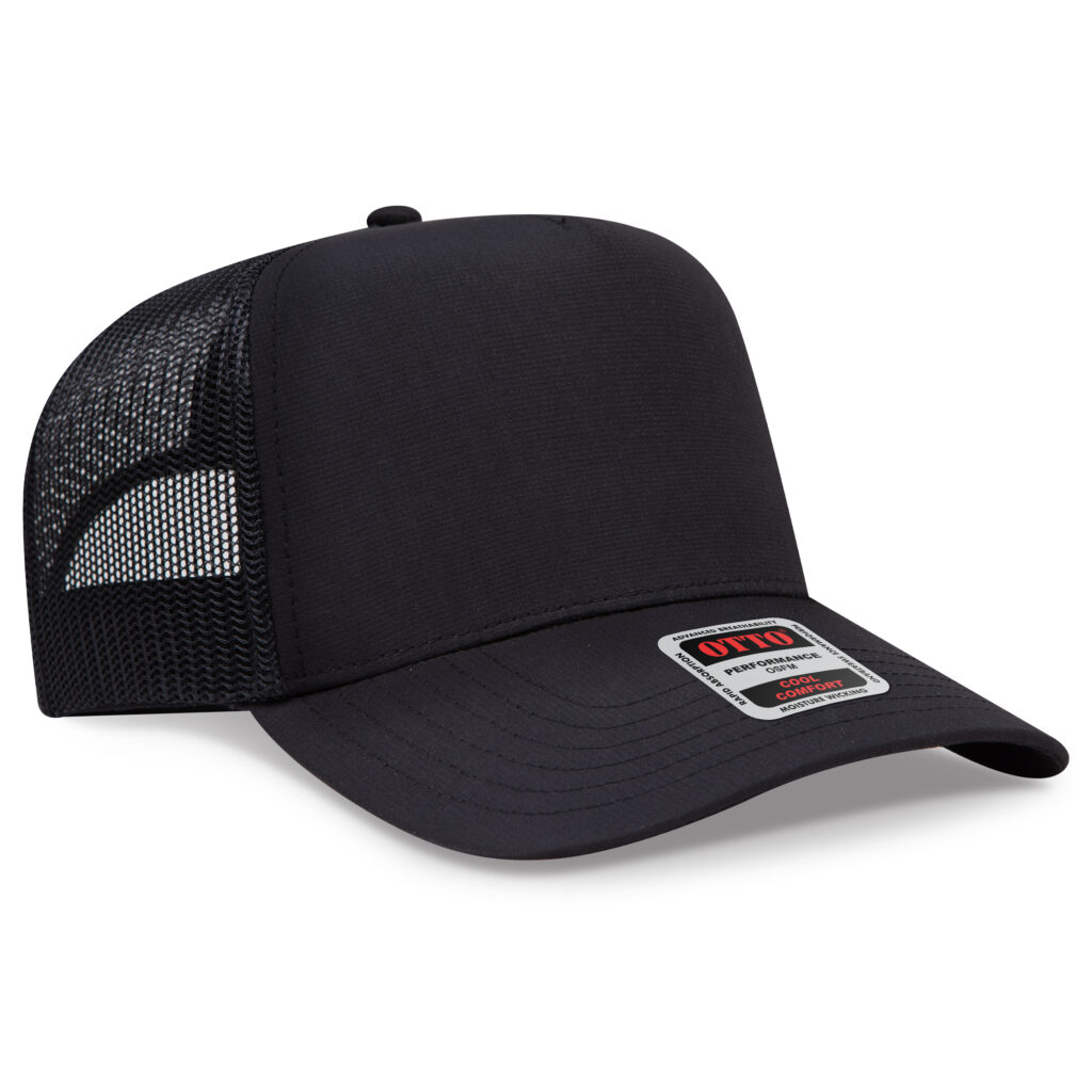 5 Panel Mid Profile Mesh Back Trucker Hat – Micro Mesh (32-1)