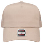 5 Panel Mid Profile Mesh Back Trucker Hat – Polyester Mesh (32-285)