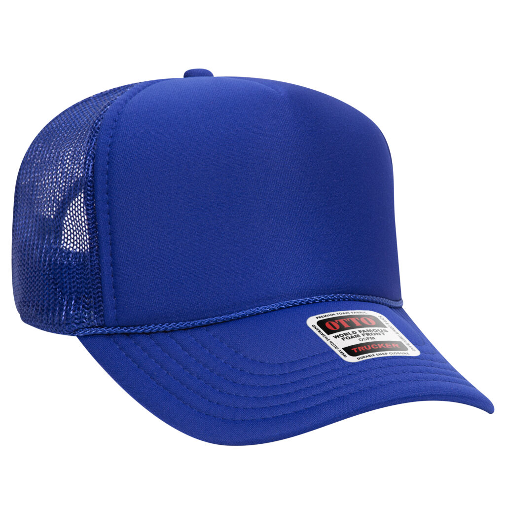 5 Panel Mid Profile Mesh Back Trucker Hat – Mesh (32-467)