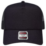 5 Panel Mid Profile Mesh Back Trucker Hat – Cotton Twill (32-934)