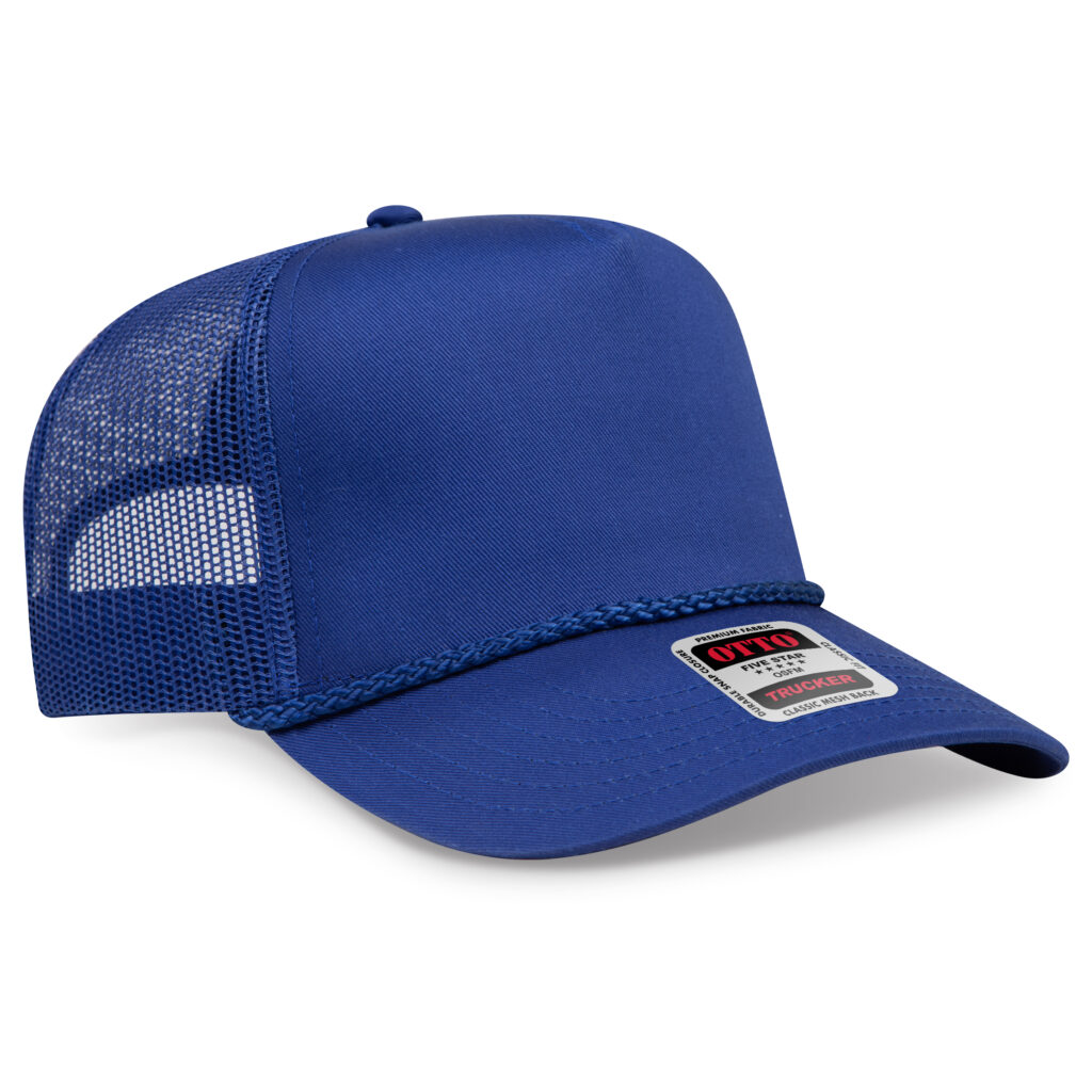 5 Panel Mid Profile Mesh Back Trucker Hat – Mesh (39-071)