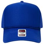 5 Panel High Crown Air Mesh Back Trucker Hat