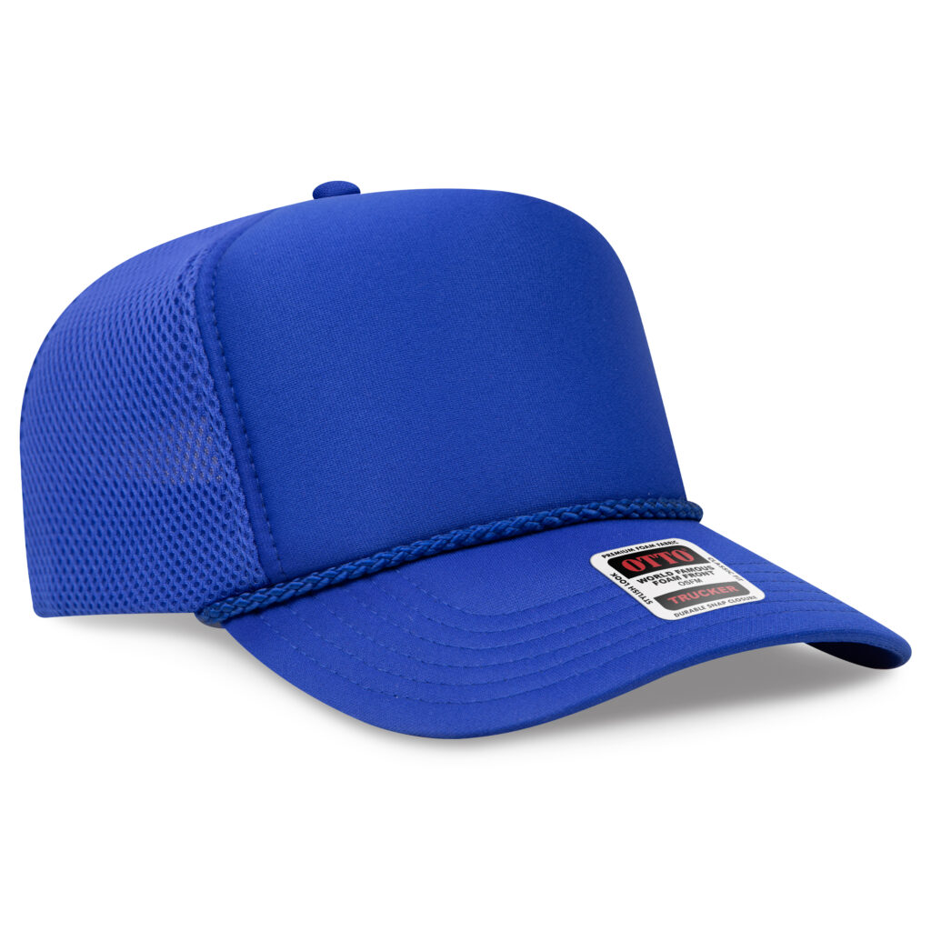 5 Panel High Crown Air Mesh Back Trucker Hat