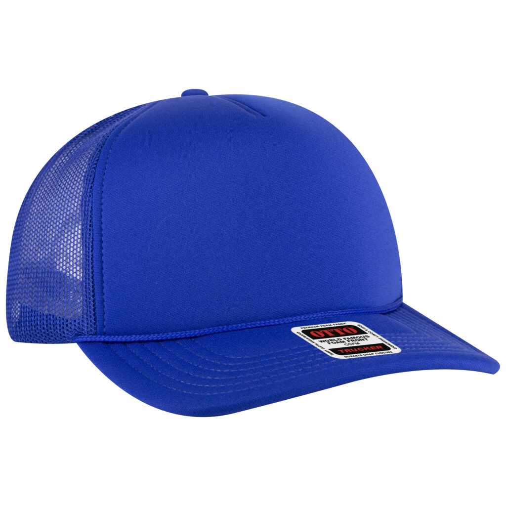 5 Panel High Crown Mesh Back Trucker Hat – Micro Mesh (3931-1)