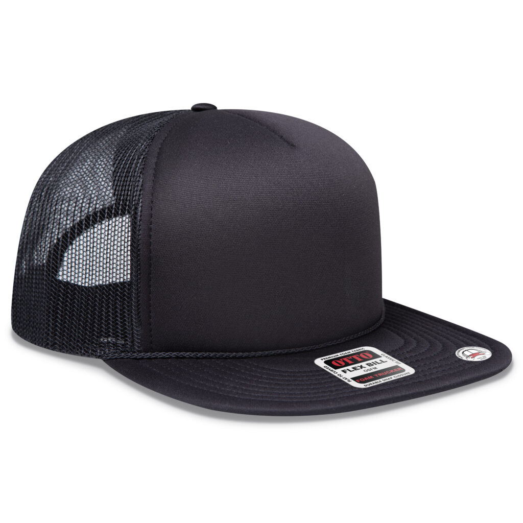 Snapback 5 Panel Pro Style Mesh Back Trucker Snapback Hat – Micro Mesh (3995015-1)