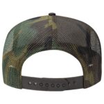 Camouflage 5 Panel Mid Profile Mesh Back Trucker Hat