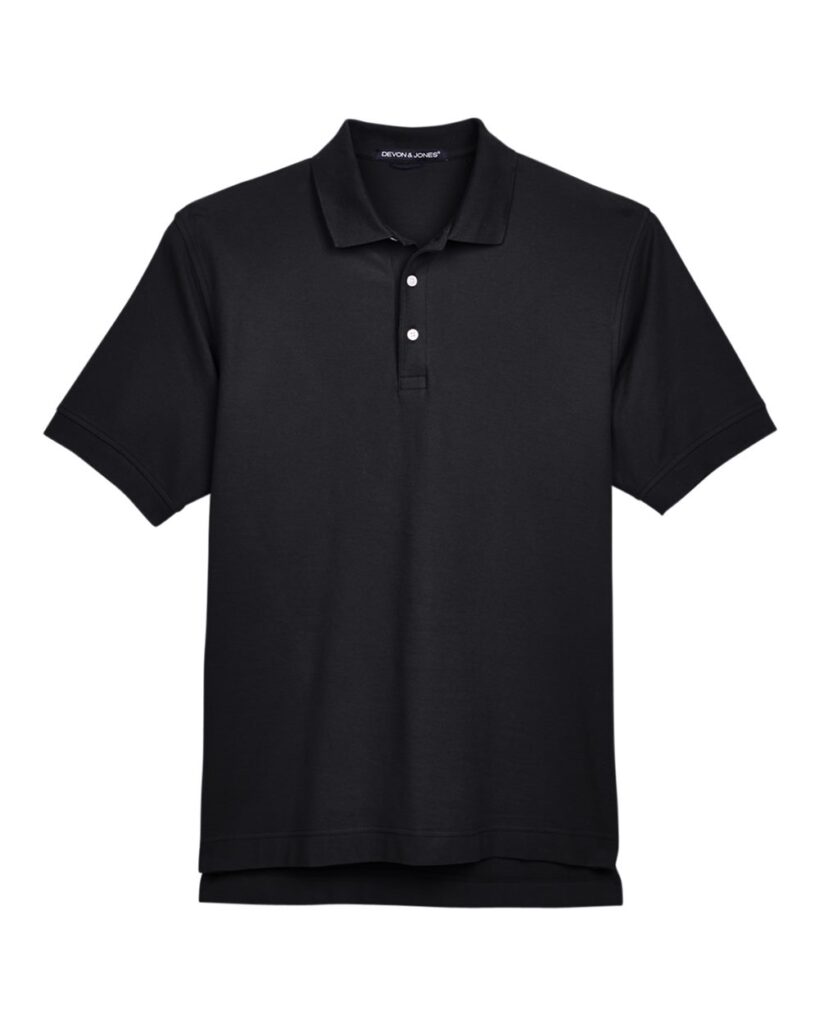 Devon & Jones Men’s Pima Piqué Polo – D100