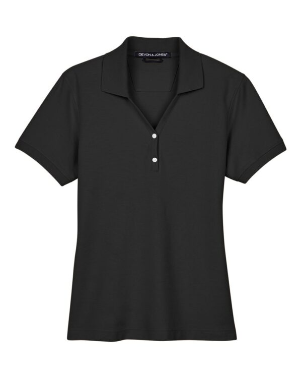 Devon & Jones Women's Pima Piqué Polo - D100W