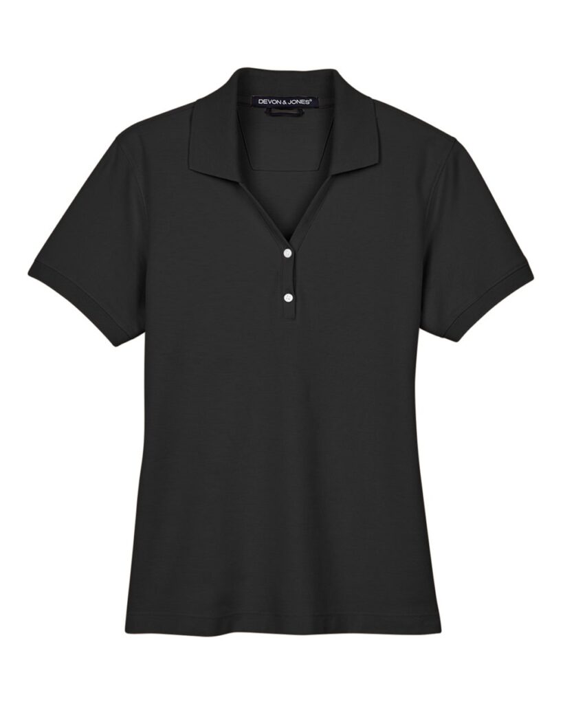 Devon & Jones Women’s Pima Piqué Polo – D100W