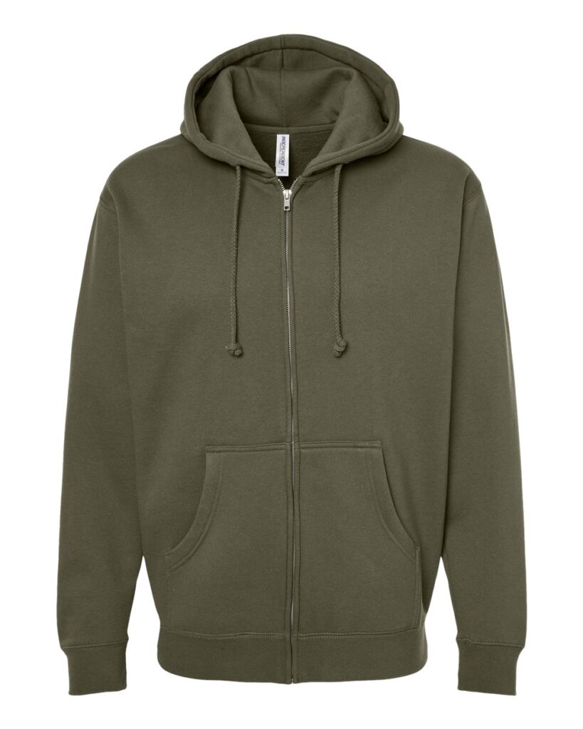 Independent Trading Co. Unisex Heavyweight Full-Zip Hooded Sweatshirt – IND4000Z