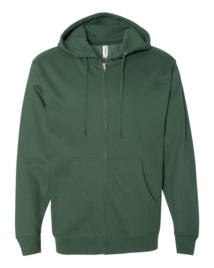Independent Trading Co. Unisex Midweight Full-Zip Hooded Sweatshirt – SS4500Z