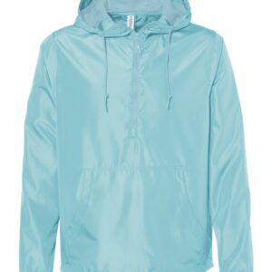 Independent Trading Co. Unisex Lightweight Quarter-Zip Windbreaker Pullover Jacket - EXP54LWP